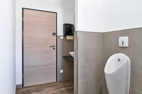 Toilettentüren haben die Gründer auf die Idee gebracht Toilettentüren haben die Gründer auf die Idee gebracht