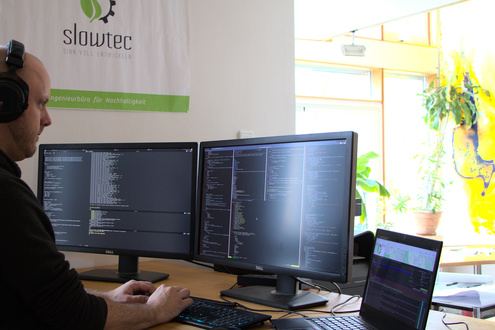 Experten-Team Die Software-Experten im Team haben allesamt 15 Jahre und mehr Berufserfahrung. Und alle sind aus dem klassischen IT-Bereich bewusst ausgestiegen, um nachhaltiger arbeiten zu können.