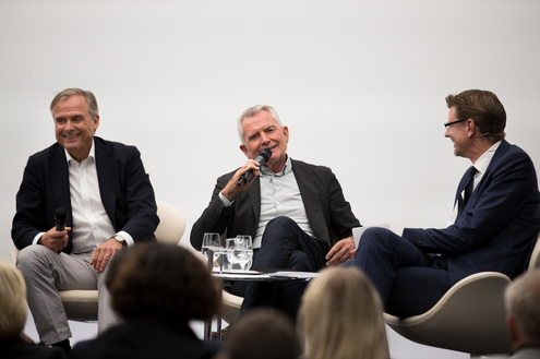 Podiumsdiskussion mit Axel Hacke, Wolfgang Dietrich, Andreas Franik beim RKW BW Forum 2018 Podiumsdiskussion mit Axel Hacke, Wolfgang Dietrich, Andreas Franik beim RKW BW Forum 2018