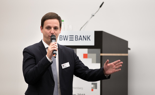 Jan Sibold beim RKW BW Forum 2018 Jan Sibold beim RKW BW Forum 2018